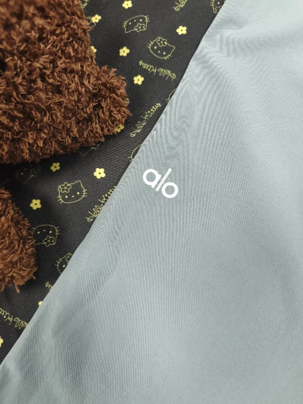 ALO Yoga Regular Steel Grey Straight Leg Trouser Easy Everyday Comfy Pants🕊